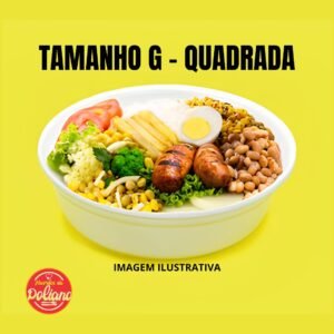 Marmitex G - Quadrada